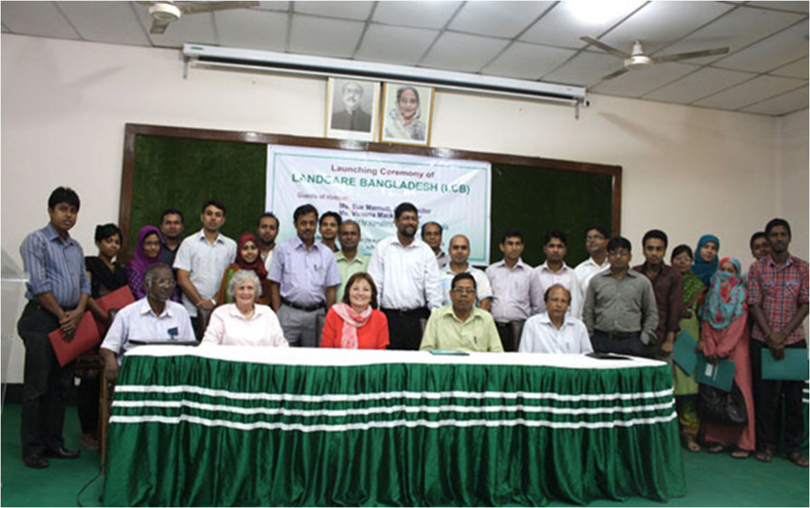 Dr. Shaikh Tanveer Hossain at Landcare Bangladesh